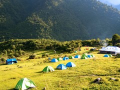 【慢嗨纯玩】＜孟屯河谷甲尔猛措木卡羌寨二日游＞纯玩之旅 藏式土火锅